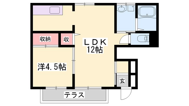 ソレジオ桜の間取り