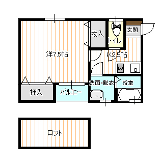 レジデンスＴＭ河原町の間取り