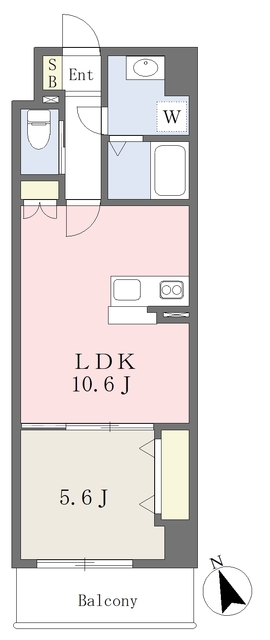 ＭＩＳＴＲＡＬ姫路駅前VIII安田の間取り