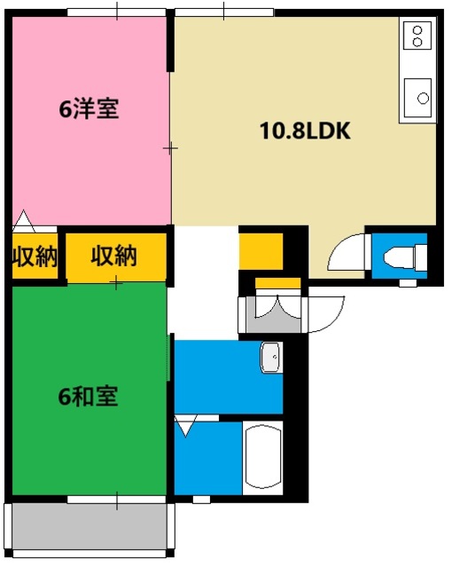 ロイヤルハイツ吉田の間取り