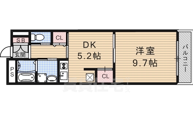 【プレアデス桃山の間取り】