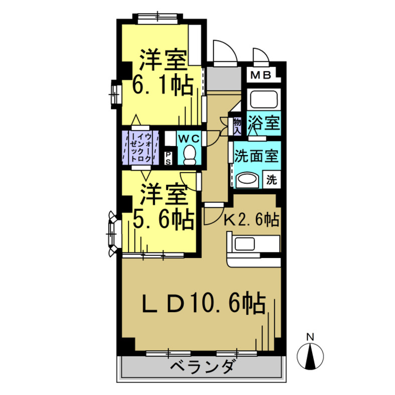 フレシールの間取り