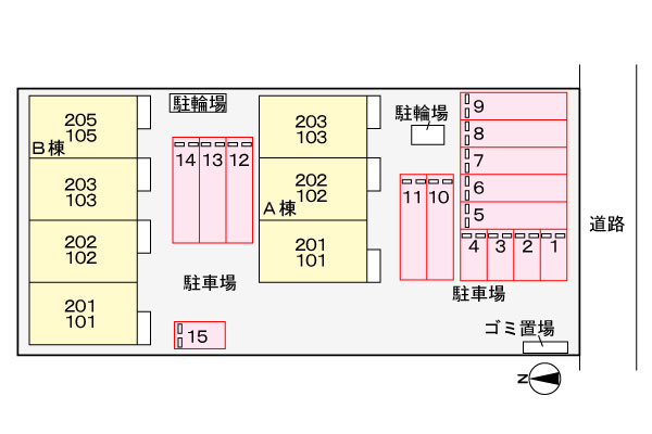 【プリートカーサＢのその他共有部分】