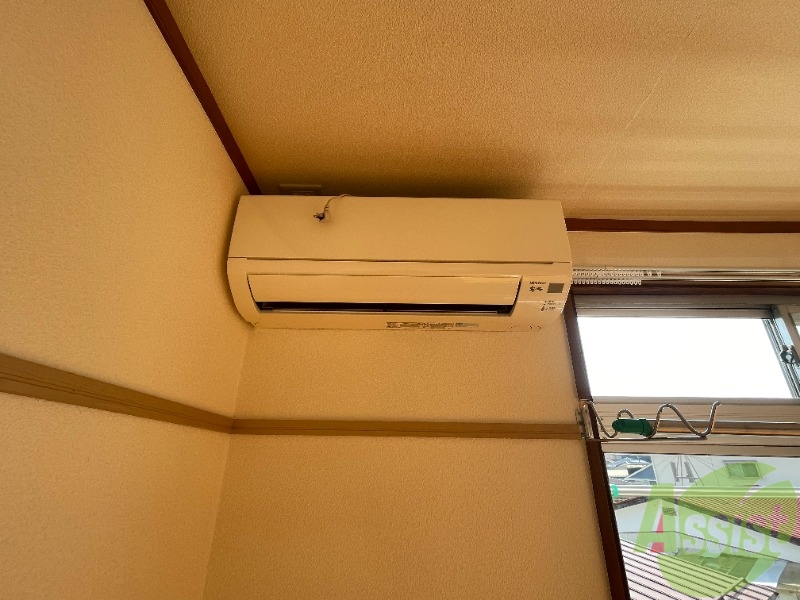 その他設備　エアコンが付いているので、快適に過ごせそうですね。