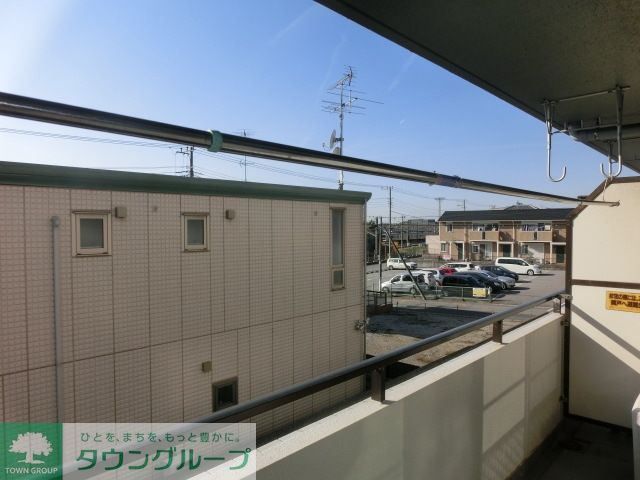 バルコニー　バルコニーからの景色