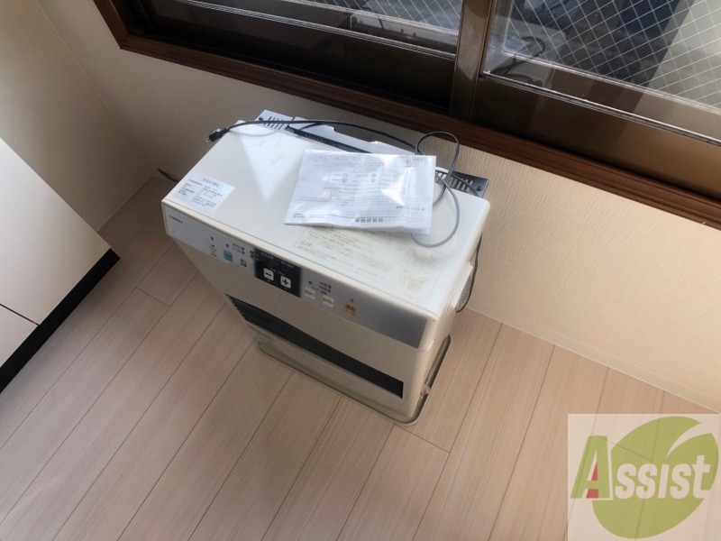 その他　灯油暖房です。札幌の寒い冬もこれで大丈夫！