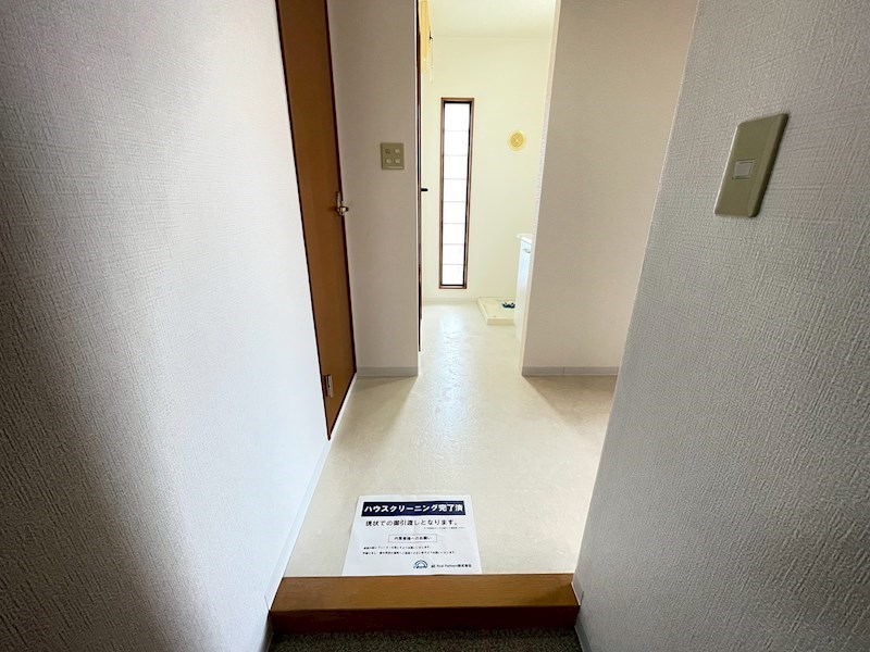 玄関　スッキリした玄関。