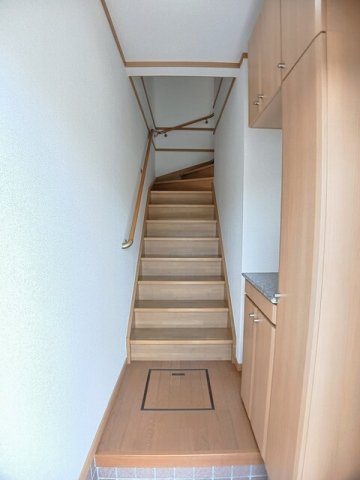 玄関　ゆったりとした玄関です