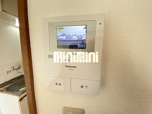 セキュリティ　ドアチェーンの様子です。