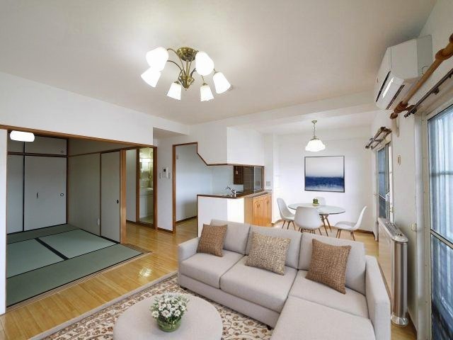 居室・リビング　ゆったり過ごせる居間です