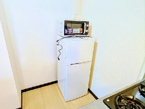 その他設備　冷蔵庫、電子レンジ