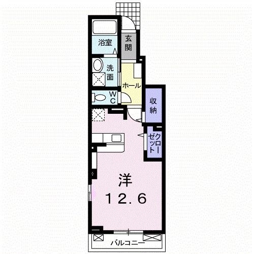 ＪＲ高徳線 三本松駅 徒歩9分 2階建 築14年の間取り写真