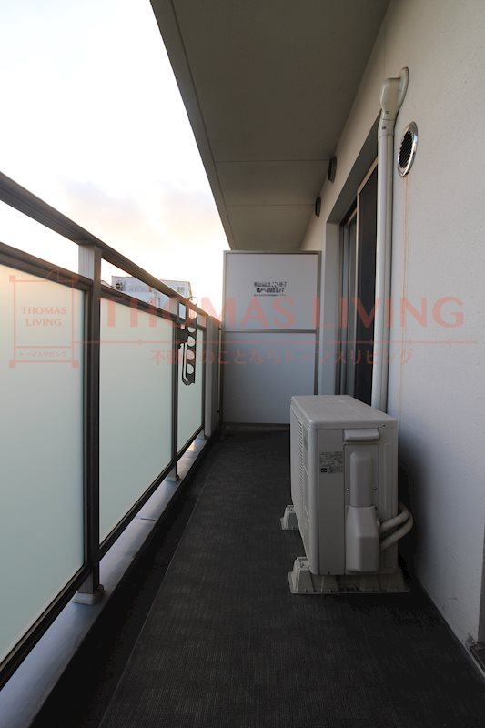 バルコニー　※別号室の写真です。日当たり良好です。