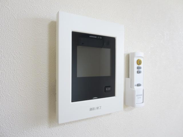 セキュリティ　TVドアホン付きで安心