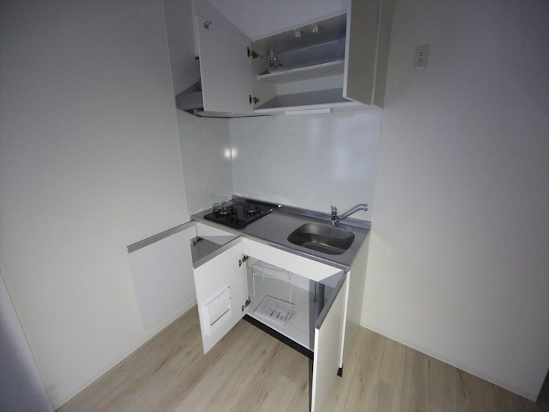 キッチン　システムキッチン（2口ガスコンロ付）