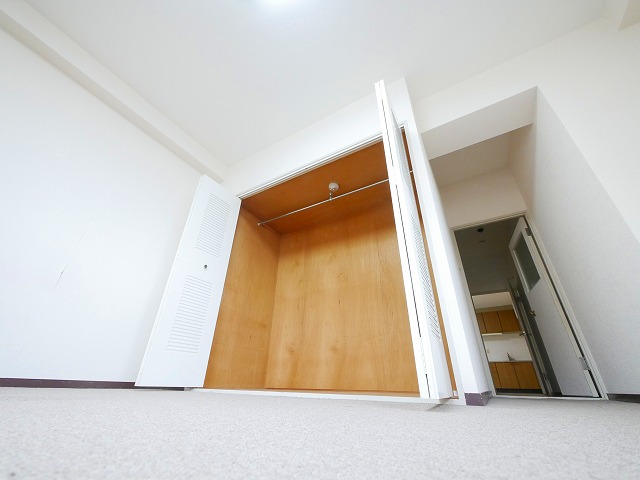 収納　大きなスペースがあり、収納には困りません