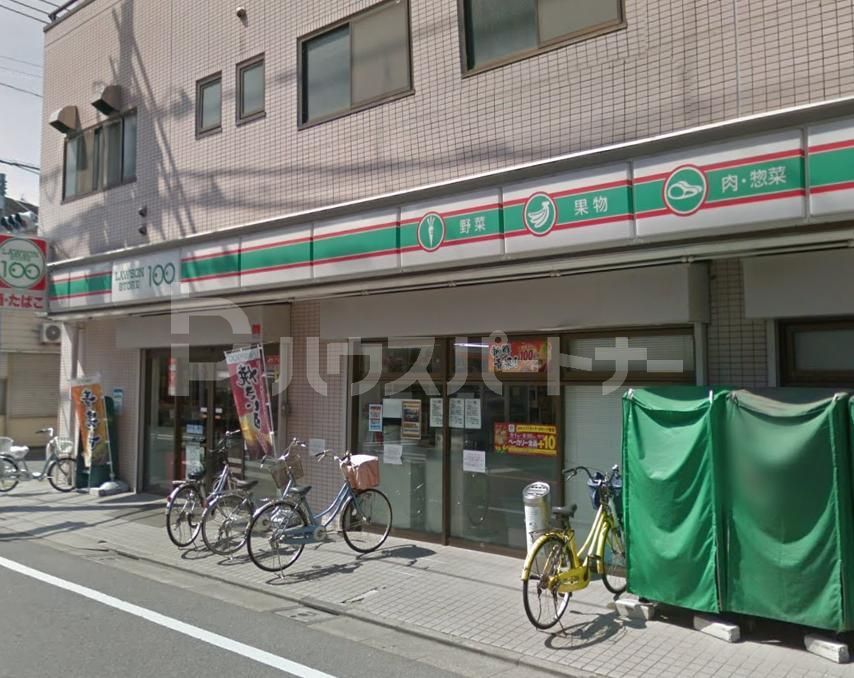 コンビニ　ローソンストア100江戸川松島店（コンビニ）まで160m