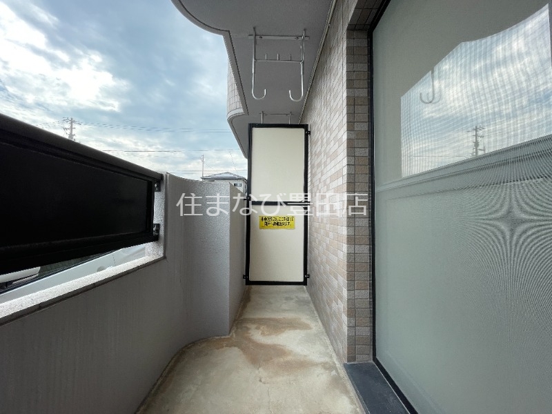 バルコニー　同型別部屋写真