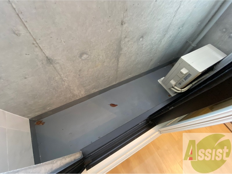 バルコニー　バルコニーです。洗濯物を干したり一息ついたりできますね！