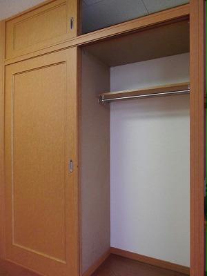 収納　収納はクローゼットになっています。