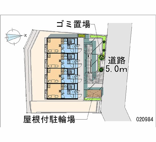 その他共有部分　配置図です。