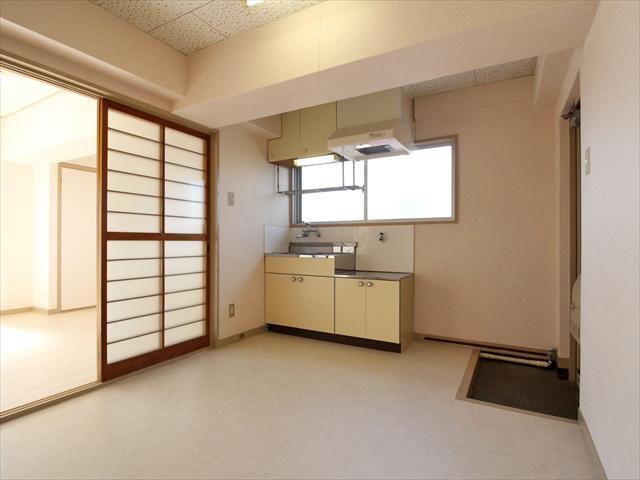 キッチン　松山市平和通　丸の内ハイツ　キッチン