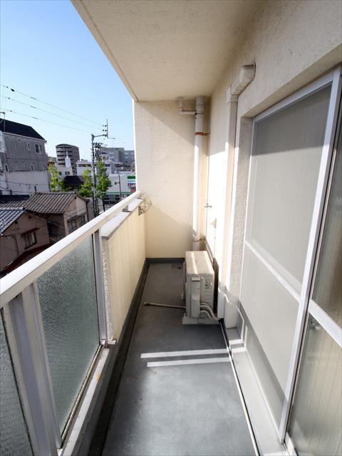 バルコニー　松山市平和通　丸の内ハイツ　ベランダ