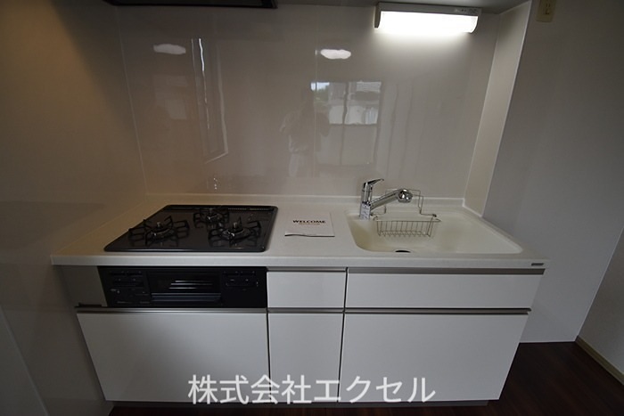 キッチン　お好きなコンロを設置していただけます。