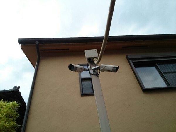 セキュリティ　防犯カメラ！