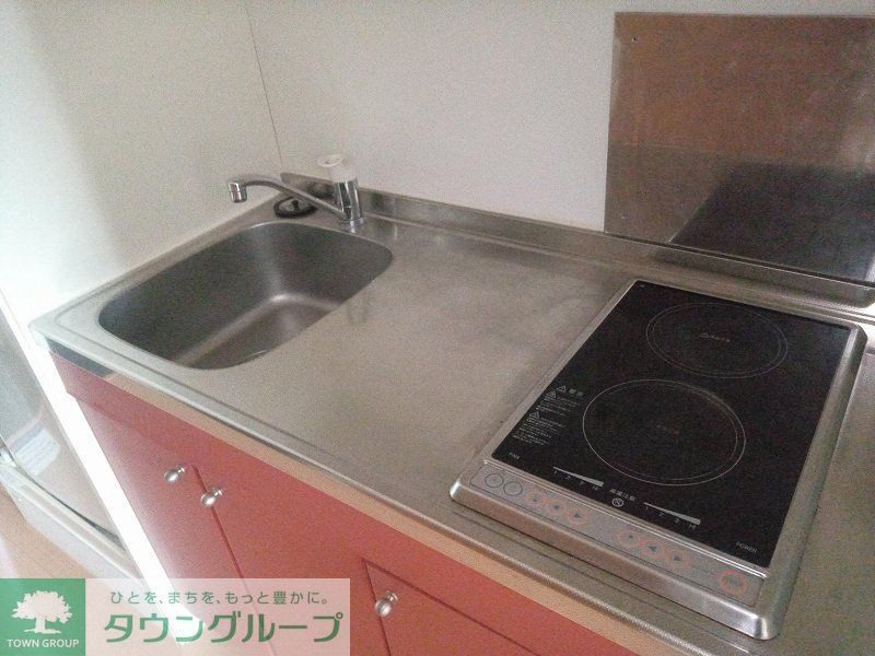 レオパレスかすやIIのキッチン写真