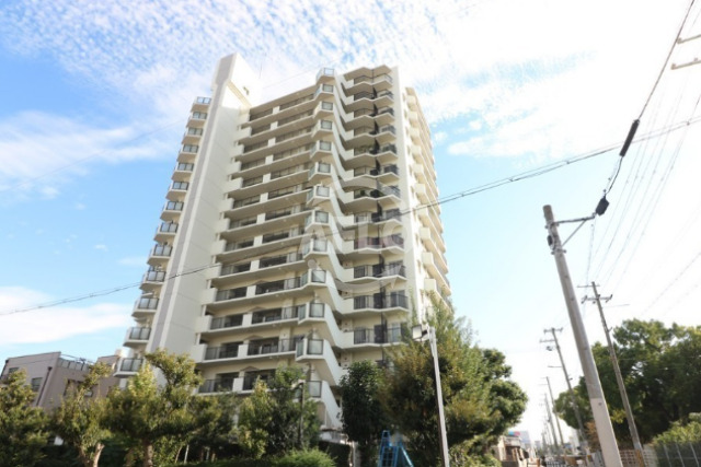 建物外観　ユニハイム北田辺アクロス　外観