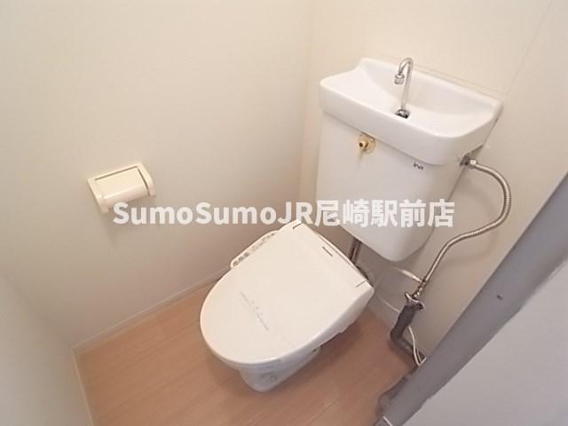 トイレ　ゆったりとした空間のトイレです