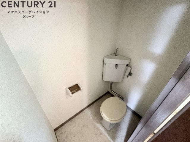 トイレ　ゆったり落ち着けるトイレです