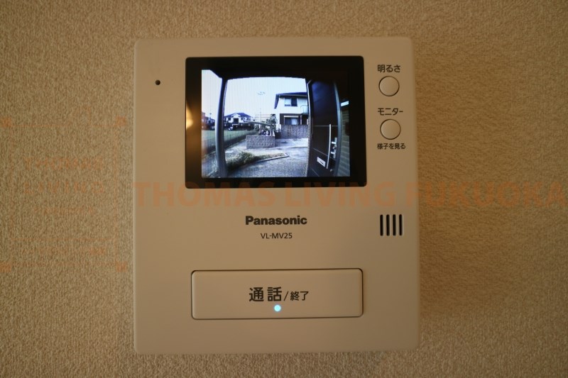 セキュリティ　TVモニターホン付き