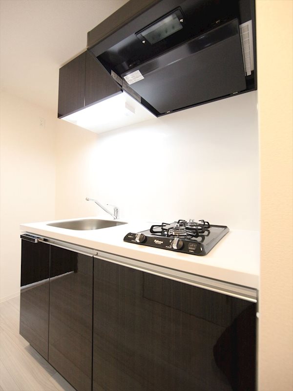 キッチン　システムキッチン（ガス2口コンロ付）　同仕様写真