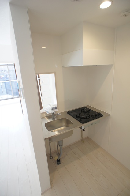 キッチン　2口ガスコンロ