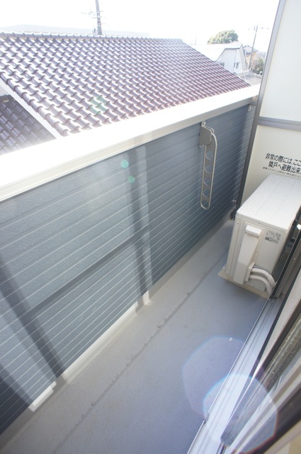 バルコニー　南向き