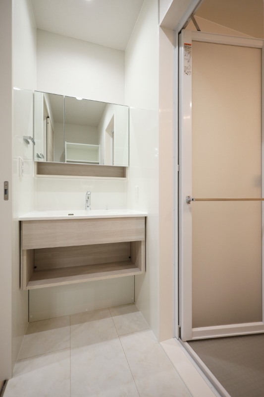 洗面設備　図面と現状に相違がある場合には現状を優先