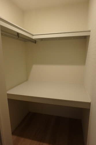 収納　ウォークインクローゼット