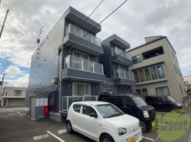建物外観　札幌市東区北４３条東「シャトーＮ４３　」