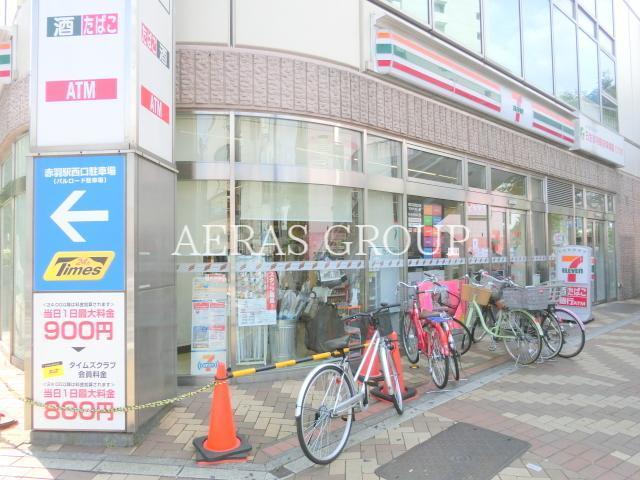 コンビニ　セブンイレブン赤羽駅西口店（コンビニ）まで221m