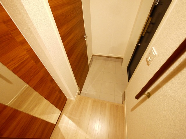 玄関　毎日通る玄関はこちらです