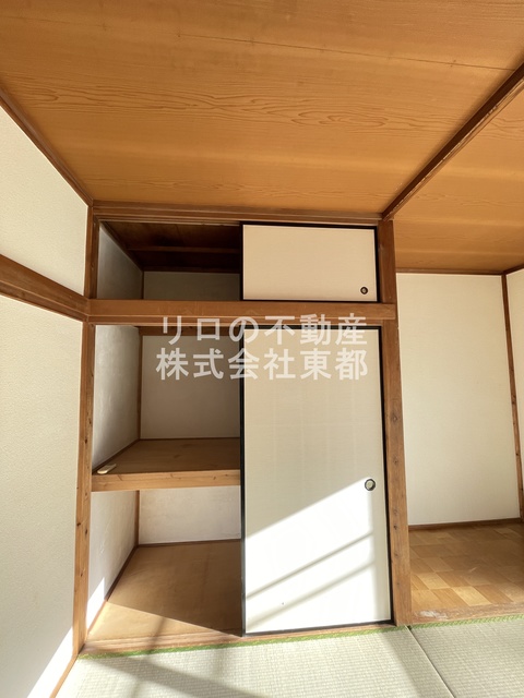 収納　奥行のある収納付です！増えがちな荷物をもスッキリ収納できます