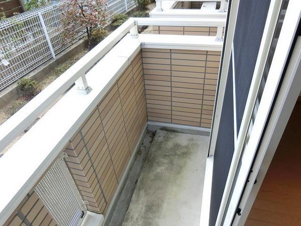 バルコニー　日当たり良好！