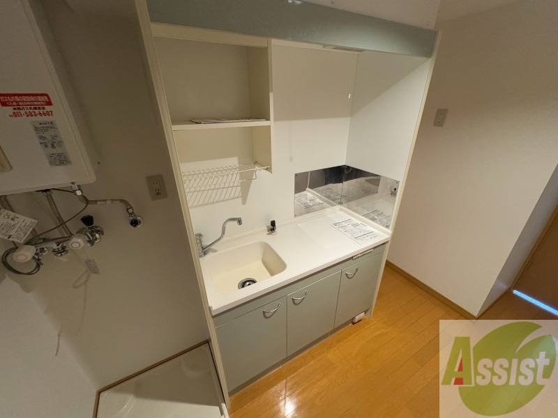 キッチン　キッチンはスペースも広々していて使いやすそうですよ！