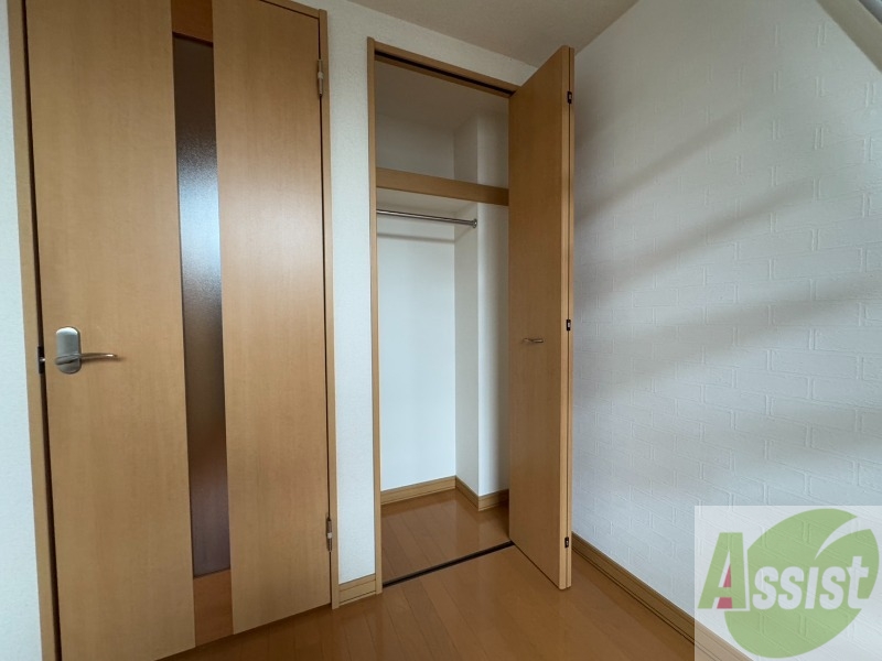 収納　こちらには収納スペースがあります。あると便利！