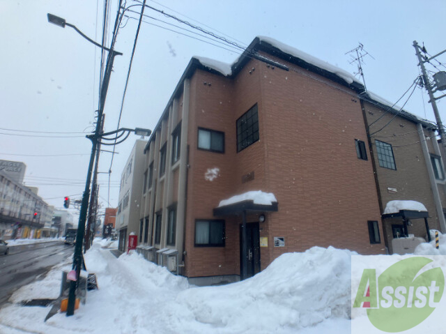 建物外観　札幌市東区北四十二条東「アナハイム麻生」