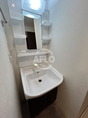 洗面設備　ファインブルーム靭公園　洗面化粧台