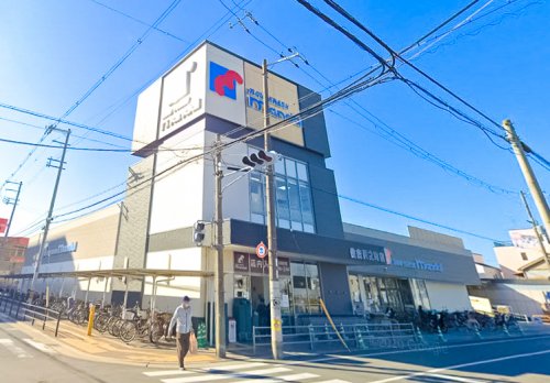 スーパー　万代 住吉沢之町店（スーパー）まで618m