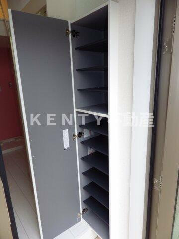 収納　十分な収納スペースがあります